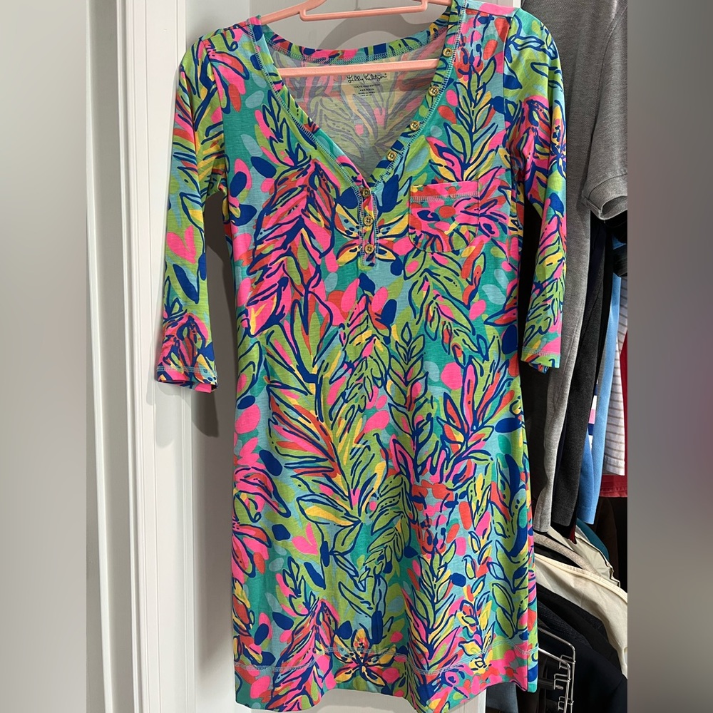 Lilly Pulitzer sleeve dress xxs